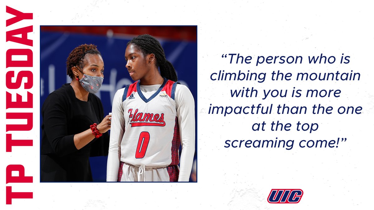 UIC_WBB's tweet photo. We are on this journey...TOGETHER!
#TPTuesday | #OneFlame | #FireUpFlames https://t.co/alfIkTiEKa
