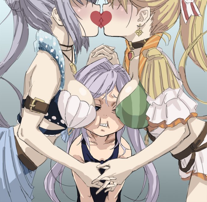 姉と姉の妻による無慈悲な脂肪の暴力に、みかげはただ黙って耐えるしかなかった-
#マギレコ 