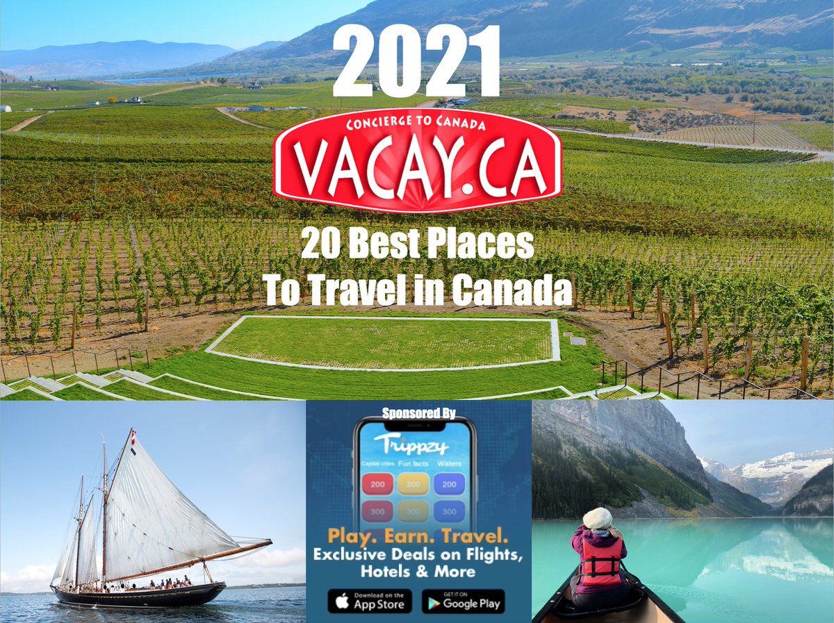 VacayCanada's tweet photo. Q1: We’ve got you covered with our #Vacay20 Best Places to Visit in Canada ‘After the Pandemic’. No. 1 is — where else? — South Okanagan, BC!
https://t.co/qdZP8Xo209
#PlayTrippzy #VisitSouthOkanagan https://t.co/jS0tl5RuPq