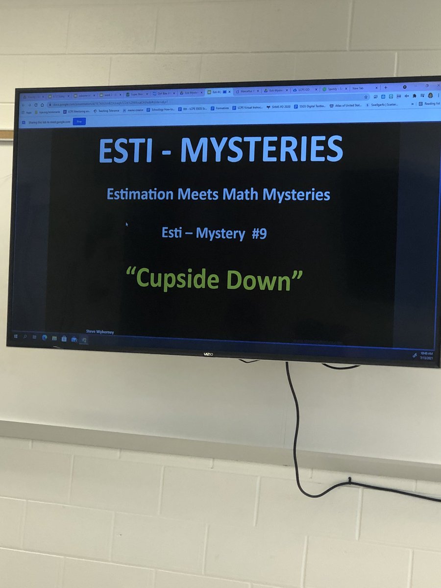 Nicole Augone (@nicolelcps) on Twitter photo Ss had so much fun guessing how many marbles were in the cup. With each clue they changed their answers. The math vocab, talking about math, and laughter all proved these Ss are enjoying summer. Thanks for having me <a href="/StoneHillMiddle/">Stone Hill Middle</a>! @Martinez_LCPS <a href="/Royster_SHMS/">Jaclyn Royster</a> @nslev116 Ss had so much fun guessing how many marbles were in the cup. With each clue they changed their answers. The math vocab, talking about math, and laughter all proved these Ss are enjoying summer. Thanks for having me <a href="/StoneHillMiddle/">Stone Hill Middle</a>! @Martinez_LCPS <a href="/Royster_SHMS/">Jaclyn Royster</a> @nslev116
