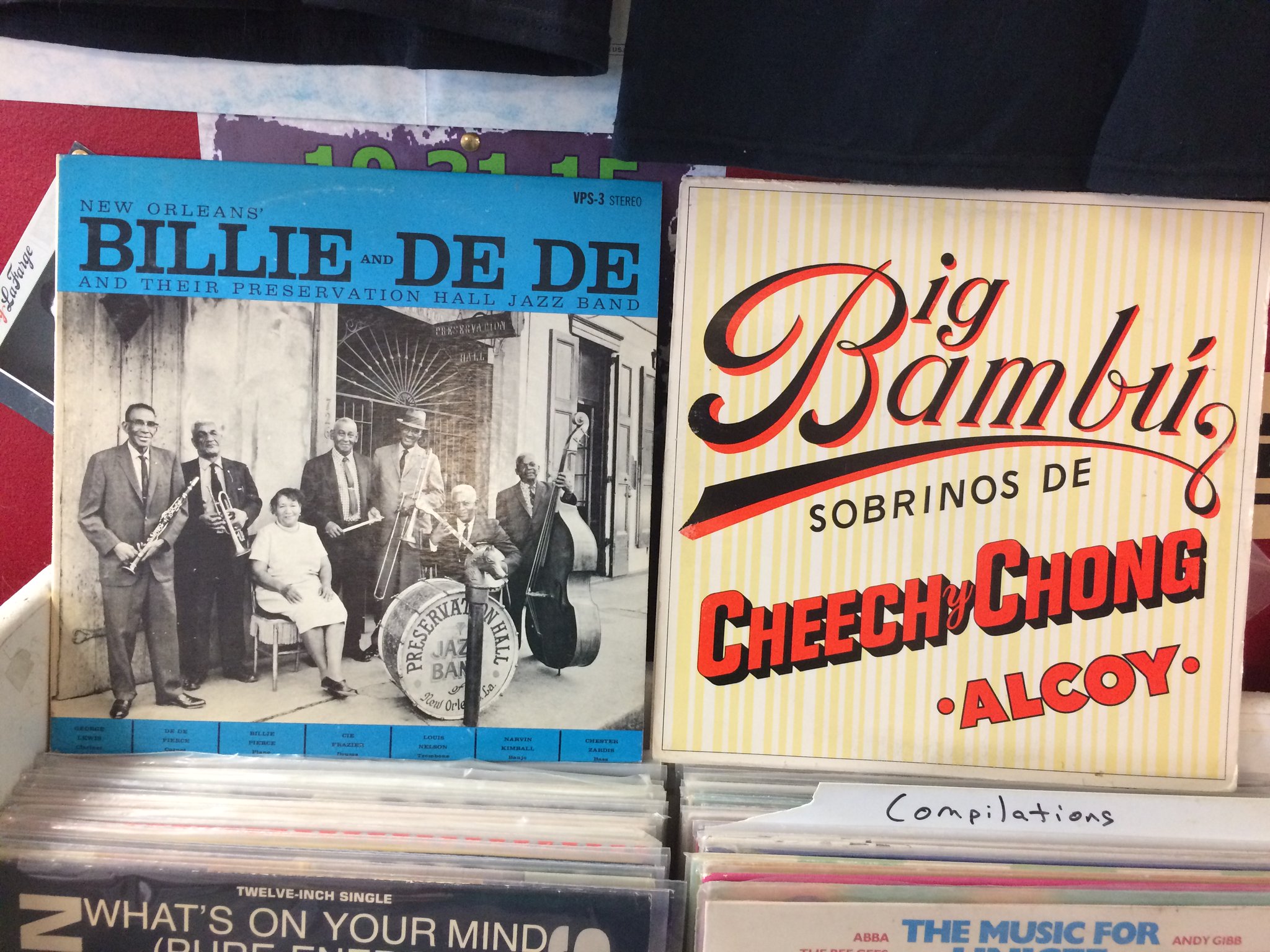 Happy Birthday to the late George Lewis of the Preservation Hall Jazz Band & Cheech Marin 