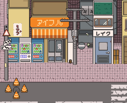 MissingFox1's tweet photo. Hello #PortfolioDay I draw #pixelart buildings and other random stuff :D https://t.co/itwNqMTHn3
