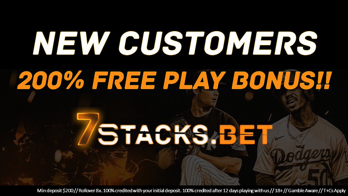 7stacksports's tweet image. $1,000 GIVEAWAY with our friends!!🚨🚨
@DeadPresPicks 
@Joes_Picks 
@LEARLOCKS 
@AnalyticsCapper 
@picks_ice 
@Bananaboyzpicks 
@ZachsBets 
@THEDEANOFTHEU 
@DonutsDimes 

To enter:
🔄RT this tweet
🔊Reply with a GIF
🙋‍♂️Follow @7stacksports and all our friends!

$200 to 5 people!💵