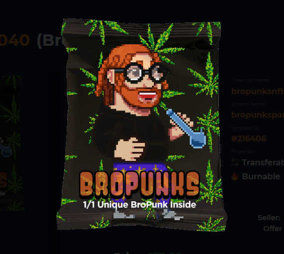 KuddlesK's tweet photo. Wow @bropunksnfts over 66% of the packs have been sold from the drop, already!   Don't miss out on this!  https://t.co/oUXiDjS48j https://t.co/RvD5evLX1w
