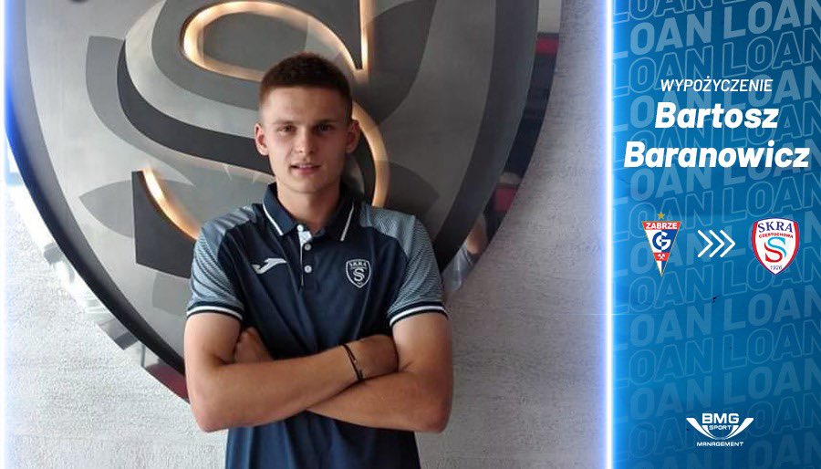 _bmg_sport's tweet photo. Bartosz Baranowicz w nowym klubie! ✅

@GornikZabrzeSSA ➡️ @skraczwa 
 
Wypożyczenie do 30.06.2022 ✍🏻

Powodzenia 💪🏻

#BMGSPORT #1Liga #Baranowicz #GornikZabrze #SkraCzestochowa #BMG https://t.co/sbpDb9K2aI