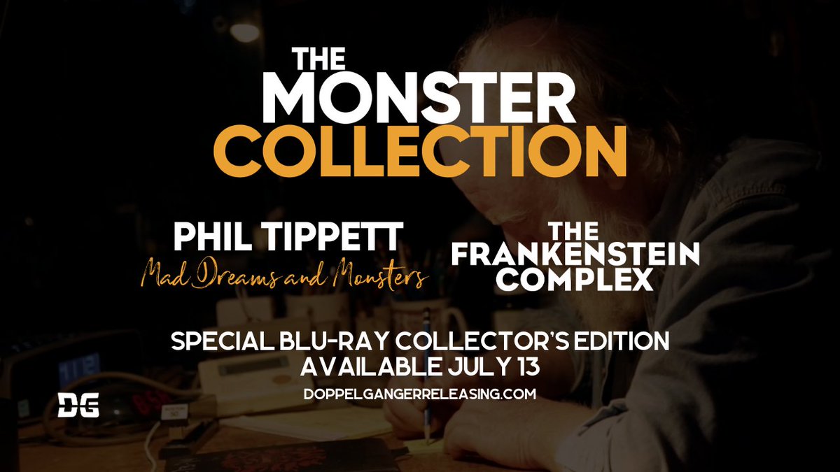 It's here! THE MONSTER COLLECTION Blu-ray Collector's Edition is now available to own! Three discs, 12 hours of extras and all the monster movie magic you ever wanted. Get your copy today: musicboxfilms.com/film/the-monst…