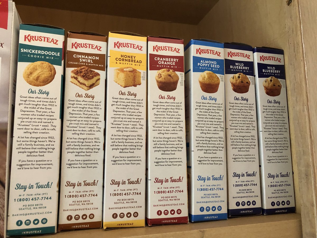 RYANtheDRUMMOND's tweet image. I may have a problem. 😬 #Krusteaz