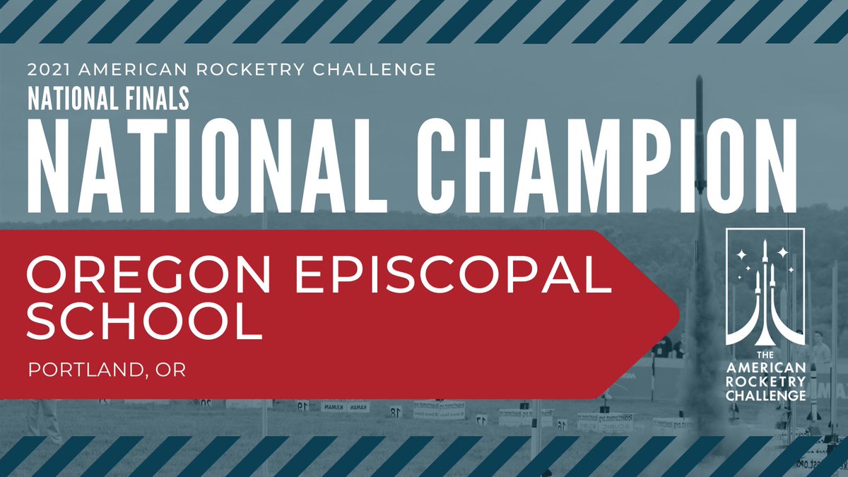 Congratulations to the students at Oregon Episcopal School who claimed the title of National Champions in the world’s largest student rocket contest, beating out 614 other teams. I know lots of hard work and collaboration went into this project — way to make Oregon proud!
