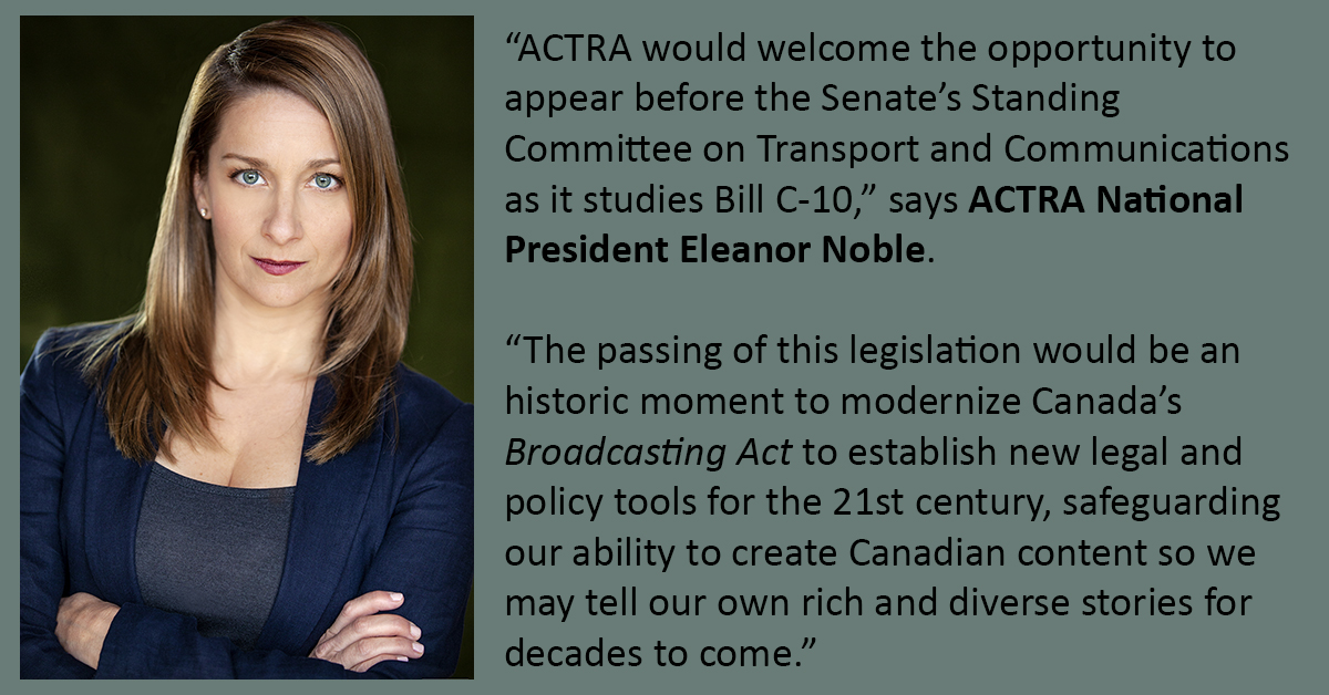 Woman of the Year - ACTRA National