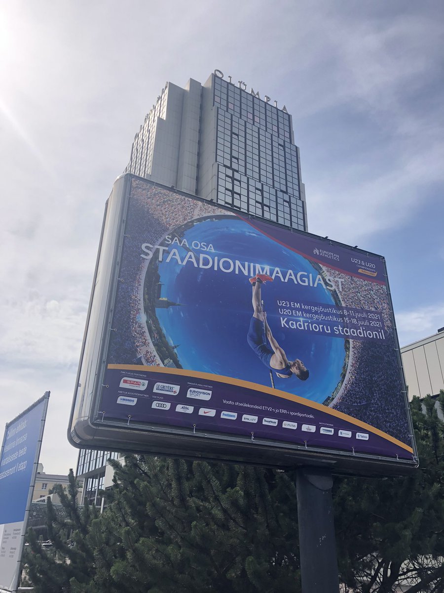 Athletainment's tweet photo. Tallinn. #U20Ec2021. Ska Bli spännande. Kom hit som assistent/konsult och går nu in i rollen som event presentation manager. Kort om tid. https://t.co/tK5mhlLopZ