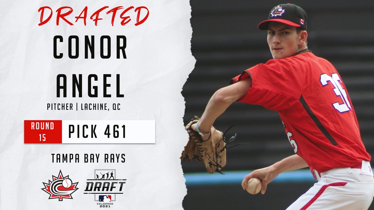 JNT alum Conor Angel goes to the Tampa Bay Rays in the 15th round, 461st overall!

#MLBDraft 

Congrats, <a href="/Conor_Angel/">Conor Angel</a>! 

🇨🇦⚾️