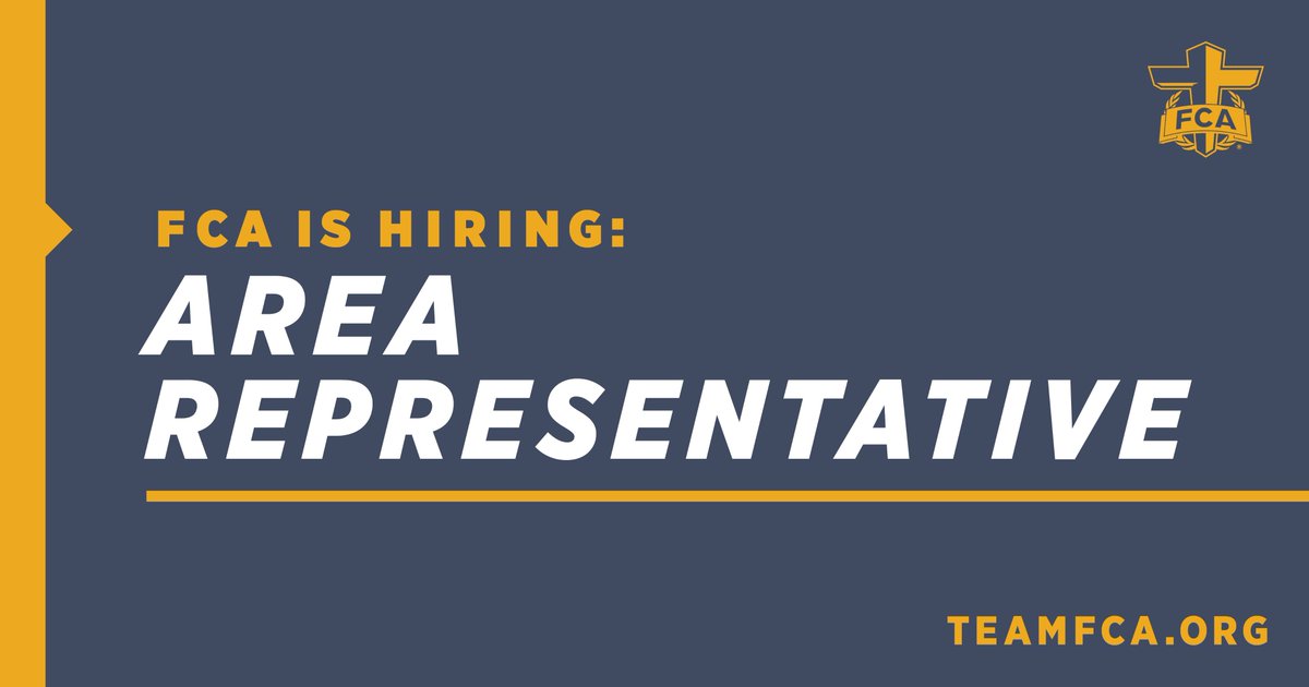 FCA_Akron's tweet photo. FCA Akron is looking for a new TEAMMATE! 

We're looking for someone who feels called to professional ministry in the Akron area to help with our middle school, high school, college, and All-Abilities ministry initiatives. 

Interested? Email Tristan Griffin at tgriffin@fca.org. https://t.co/vJgYMVqBxV