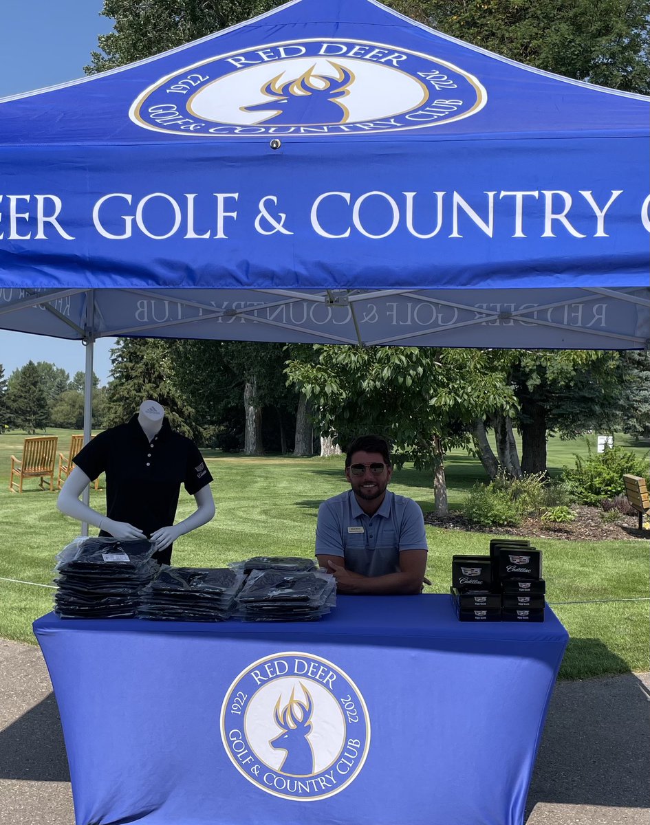 Thank you <a href="/kippscottgmc/">Kipp Scott GMC</a> for Ladies League gifts today. <a href="/FootJoy/">FootJoy</a> Shirts &amp; <a href="/Titleist/">Titleist</a> Pro V1. #Cadillac. Our HP <a href="/deanmanz/">Dean Manz</a> will be on the tee handing out the gifts. #ClubLife