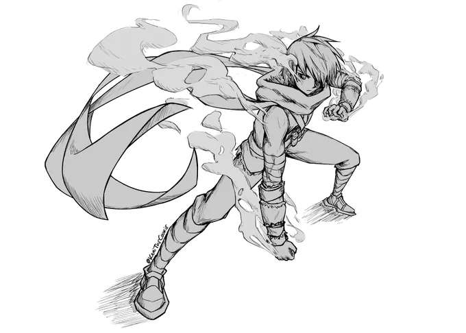 Getting ready to SMOKE your  a s s
(bad pun intended)
#OC 
