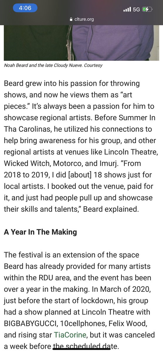 youalreadynoahh's tweet photo. Thank you @its_onlynatural &amp; @CLTure for this interview + write up on @summerintha 🙏 I have been plotting on this for over a year &amp; it’s crazy to think it’s this Saturday. Thankful for my team, my city &amp; everybody involved in making this happen https://t.co/OGZiOmtXNM https://t.co/VLj2B7EDfh