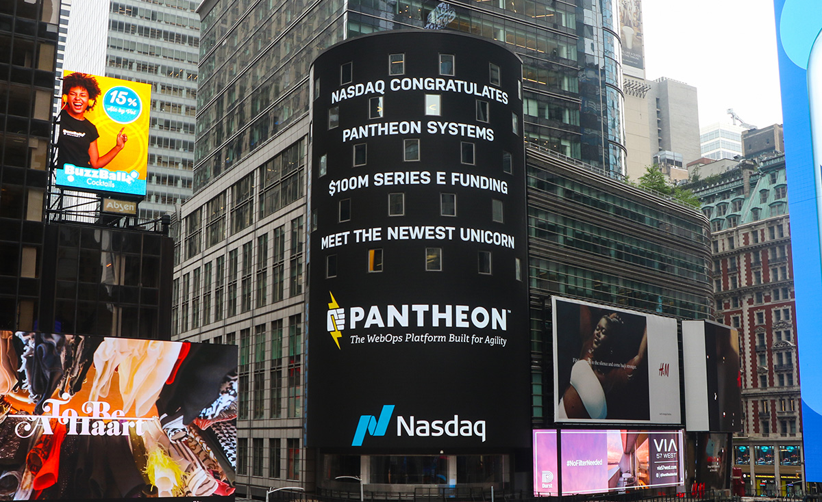 Pantheon (@getpantheon) on Twitter photo "We have a lot of conviction in where this industry is going and our customers’ needs are pretty apparent." Read a letter from our CEO <a href="/zack/">Zack Rosen</a> on what $100M in Series E funding means for Pantheon, our customers, and our community. ow.ly/rf7850Fvksd "We have a lot of conviction in where this industry is going and our customers’ needs are pretty apparent." Read a letter from our CEO <a href="/zack/">Zack Rosen</a> on what $100M in Series E funding means for Pantheon, our customers, and our community. ow.ly/rf7850Fvksd