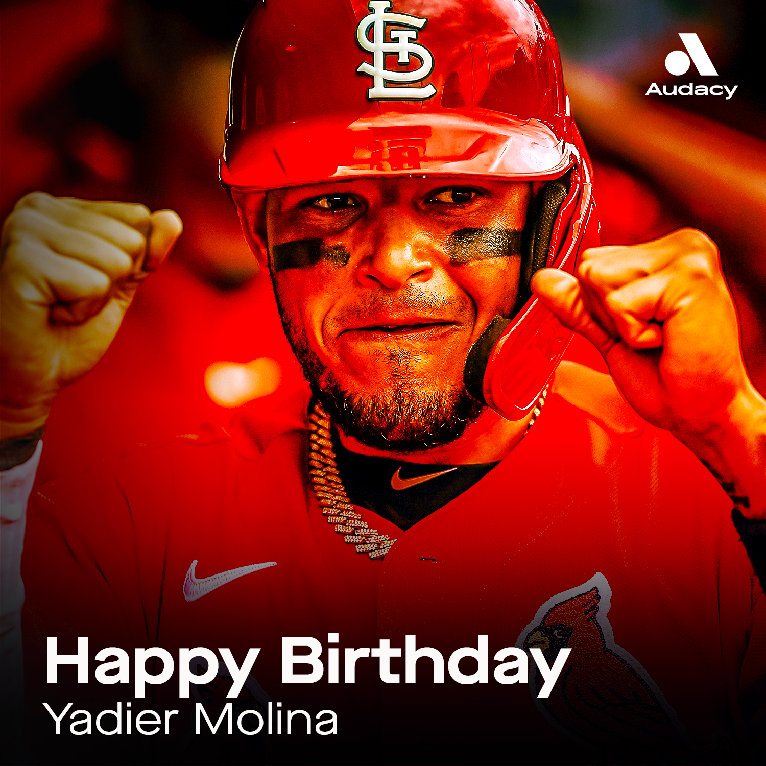 Happy birthday to 10x MLB All-Star Yadier Molina!  
