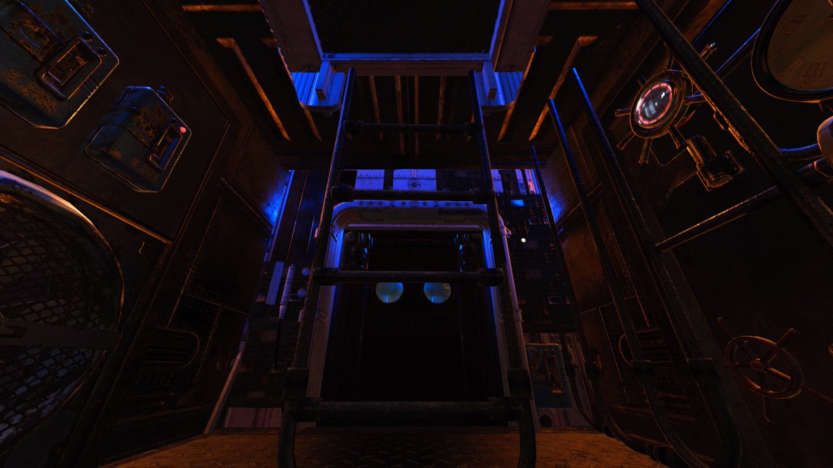 Rad_Rux's tweet image. Fusion Junk Submarine.
Here is the complete submarine!
Two seater.(can actually sit).Small Sleeping Area. Radar/Communications Area. Engine Room. Steering/Observation room. Using the utility shelter for the “inside”. 
.
.
#Fallout76 #fallout76campbuilding #fallout @Fallout