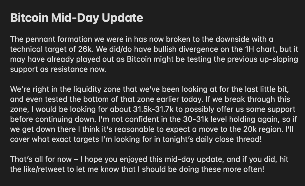Cloud9_Trades's tweet photo. $BTC IMPORTANT mid-day update

Pennant breakout target and what I'm seeing right now 👀👇 (it's not looking good) 

#BTC #Bitcoin https://t.co/NgSpzZGDky