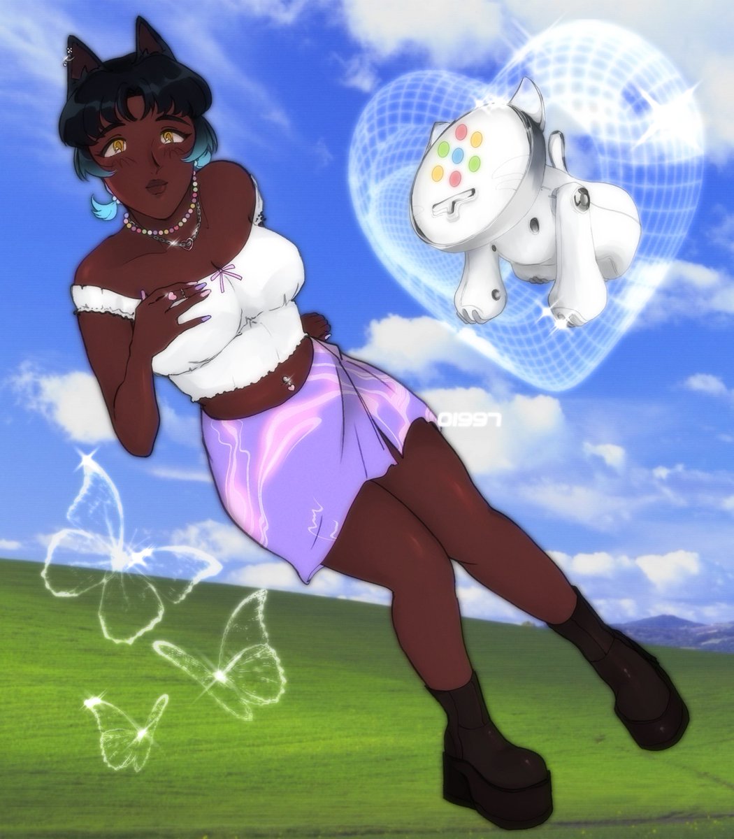 PAZMUND0's tweet photo. First time posting for #PortfolioDay~😳
Heyo I'm Jas! A Salvadoran-American freelance illustrator. I'm mostly into character design and retro anime illustrations.

If you want nostalgia, or retro anime girls, check out my stuff!

💌: 997jas@gmail.com
🖥️: https://t.co/8hXCHY7LzD https://t.co/YKc4xHjqPO