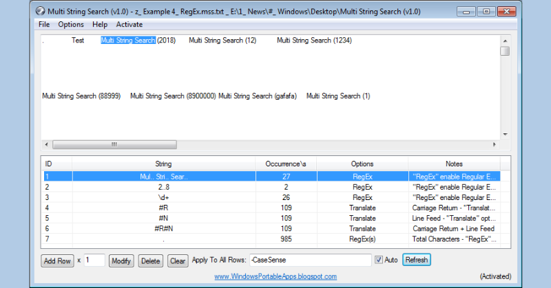 WPA_1's tweet photo. Multi String Search - Search Multiple Strings At Once!
https://t.co/hLWUF6p00J
.
#regex #regexp #regularexpression #unicode #office #100DaysOfCode
#windows #windows11 #windows10 #windows7
#portableapps #portabletools #portablesoftware