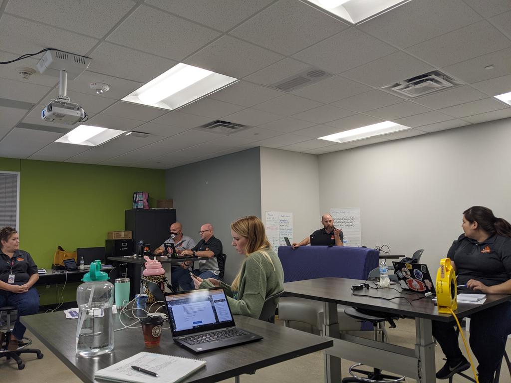 RHA teachers at #PBL training! Ready to #Blend learning for our students and engage in more authentic learning experiences! Thank you <a href="/mnthsnhs/">Manor New Tech High NHS</a> and
<a href="/funkdaddytweet/">Bobby Garcia (He/Him)</a>! 
<a href="/kknhong/">Kelly</a> 
<a href="/RYHTexas/">RaiseYourHandTexas</a> 
@Hippo__Sormani
