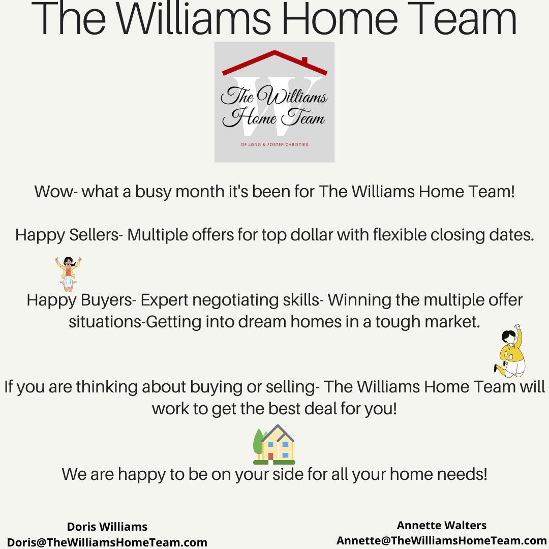 The Williams Home Team tweet media