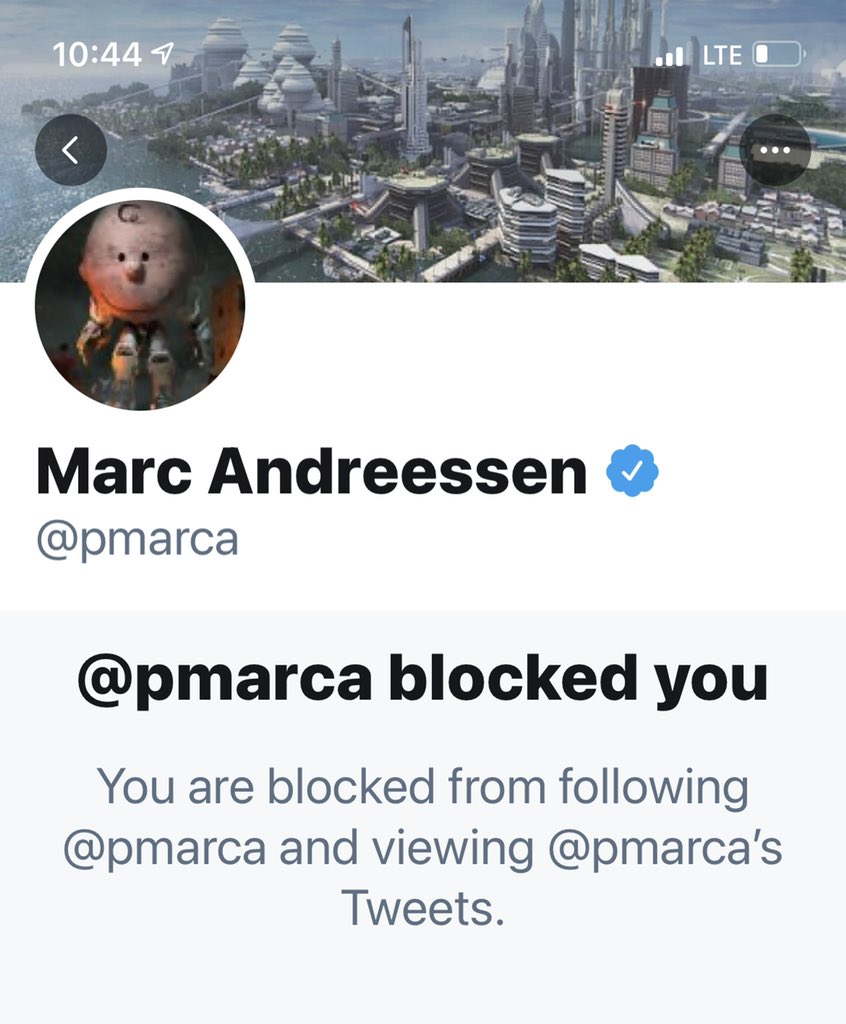 Jason's tweet photo. .@pmarca block check 😂 https://t.co/Kcf8ZAt1iC