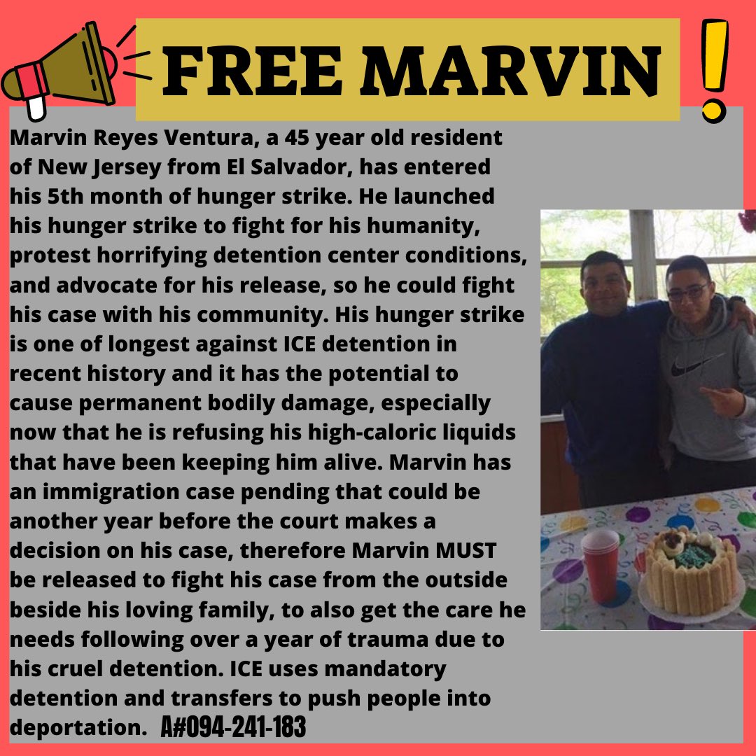 CosechaMovement's tweet photo. Alex and Sesay were taken at 6 am out of Bergen County Jail. The next hours are crucial to demand @DHSgov stops their deportations to Sierra Leone. How many more families will be torn apart by @JoeBiden & @SecMayorkas? https://t.co/DQS1sG3Uxq