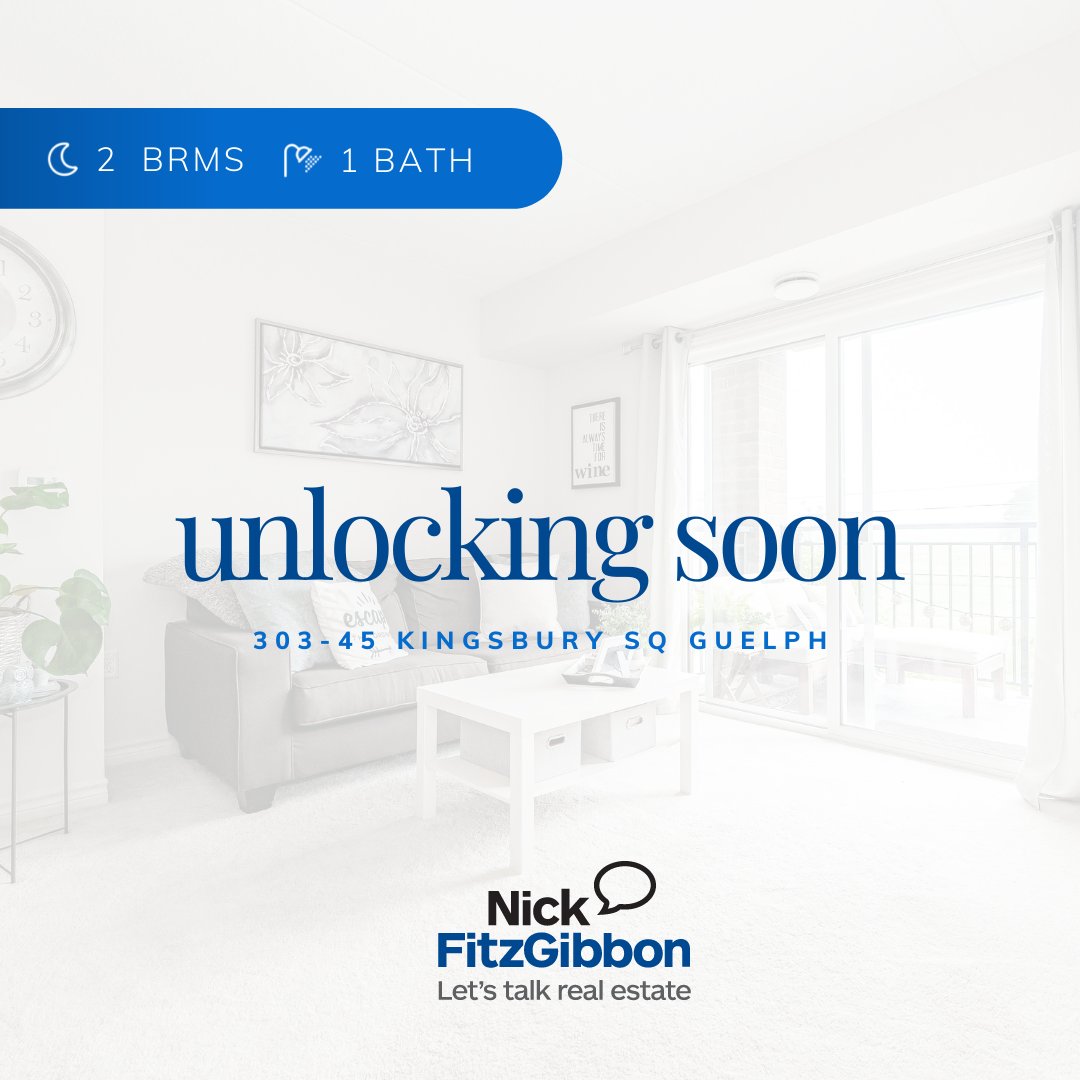 2 bedrooms, 1 bathroom, Private balcony overlooking farmers fields, Granite counters &amp; stainless steel appliances, Close to amenities &amp; 401 
#guelphhomes #guelphrealestate #homesforsale #ontariorealestate #guelphlife #condosforsale #coldwellbanker #newlisting #comingsoon
