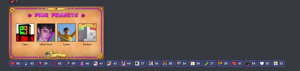 DungeonDiscord_'s tweet photo. i think we all know who the discord wants to win mcc @MCChampionship_ @TubboTWO @TubboLive @ranaltboo @Ranboosaysstuff @TapLHarV @WilburSoot https://t.co/6RxCgI9wwH