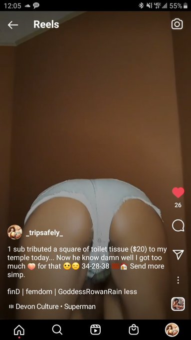 I got too much ass for that. Send more #simps 💰💸  Tribute link in bio 🤳🏼  finD | femdom | GoddessRowanRain<a href="/tag/simps"class="tags">#simps</a>