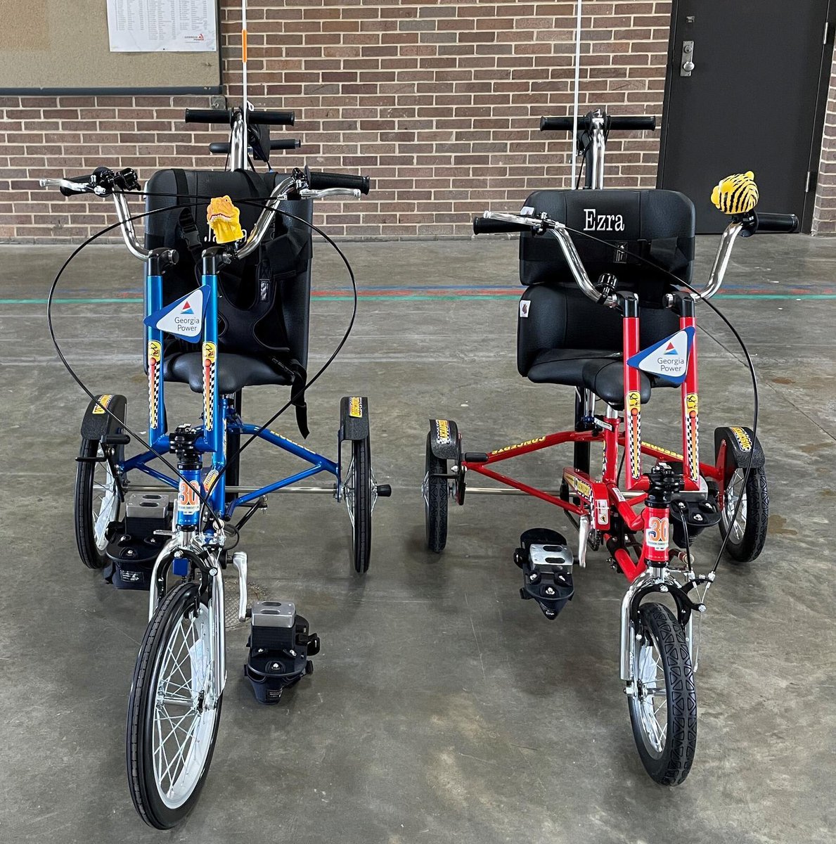 GeorgiaPower's tweet image. Our amazing Georgia Power employees teamed up with Wellspring Wellness Center in Warner Robins, Georgia to build adaptive bikes for children with mobility disabilities. #WeHelpBecauseItsHome