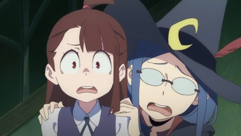 agegapsoftheday's tweet image. Today's second age gap ship of the day is Akko and Ursula, from Little Witch Academia!