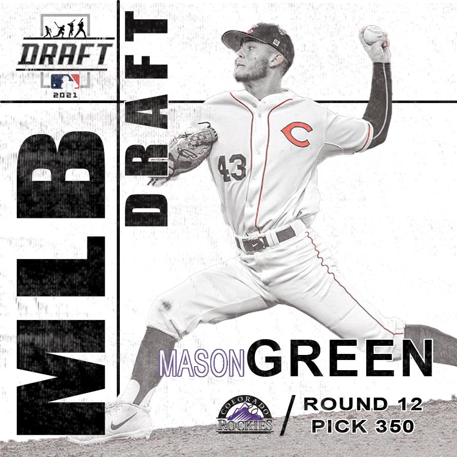 Mules_Baseball's tweet image. Congratulations to @letitfly43 on being selected by the @Rockies in the 12th round of the 2021 MLB Draft. 

#RollStable 🤘🏼🐴