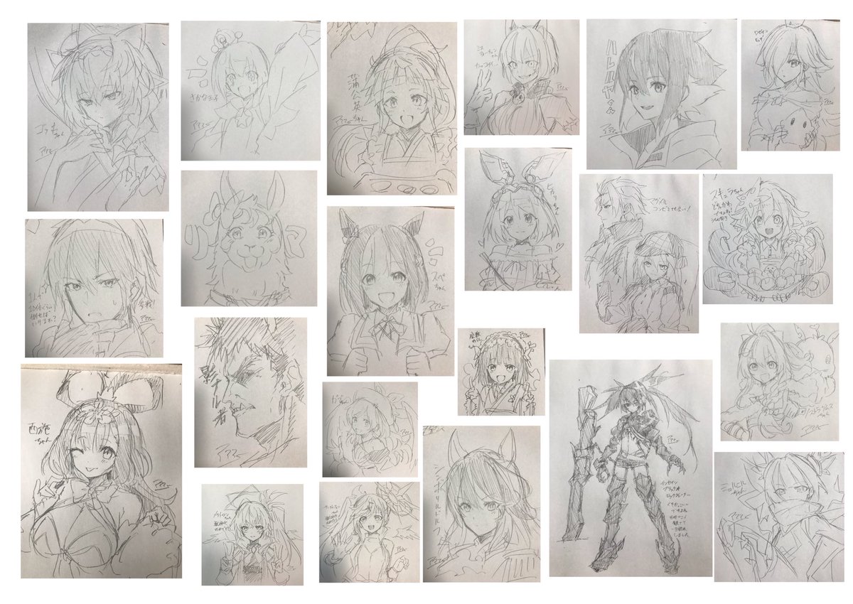 リハビリお絵描き完了です!!!!!
リクエスト投げてくださった皆様ありがとうございました!!!!!🙇‍♂️🙏🏻✨ https://t.co/PLpnKeWw0I 