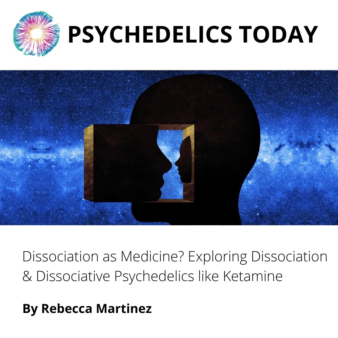 PsydelicsToday's tweet photo. Could a little escapism be a good thing?

In our latest article, regular contributor Rebecca Martinez (co-founder of the Fruiting Bodies) explores the concept of dissociation and the line between a healthy escape and a disorder.

Check it out here: https://t.co/ngbSmciPbv https://t.co/AXwpmhHshR