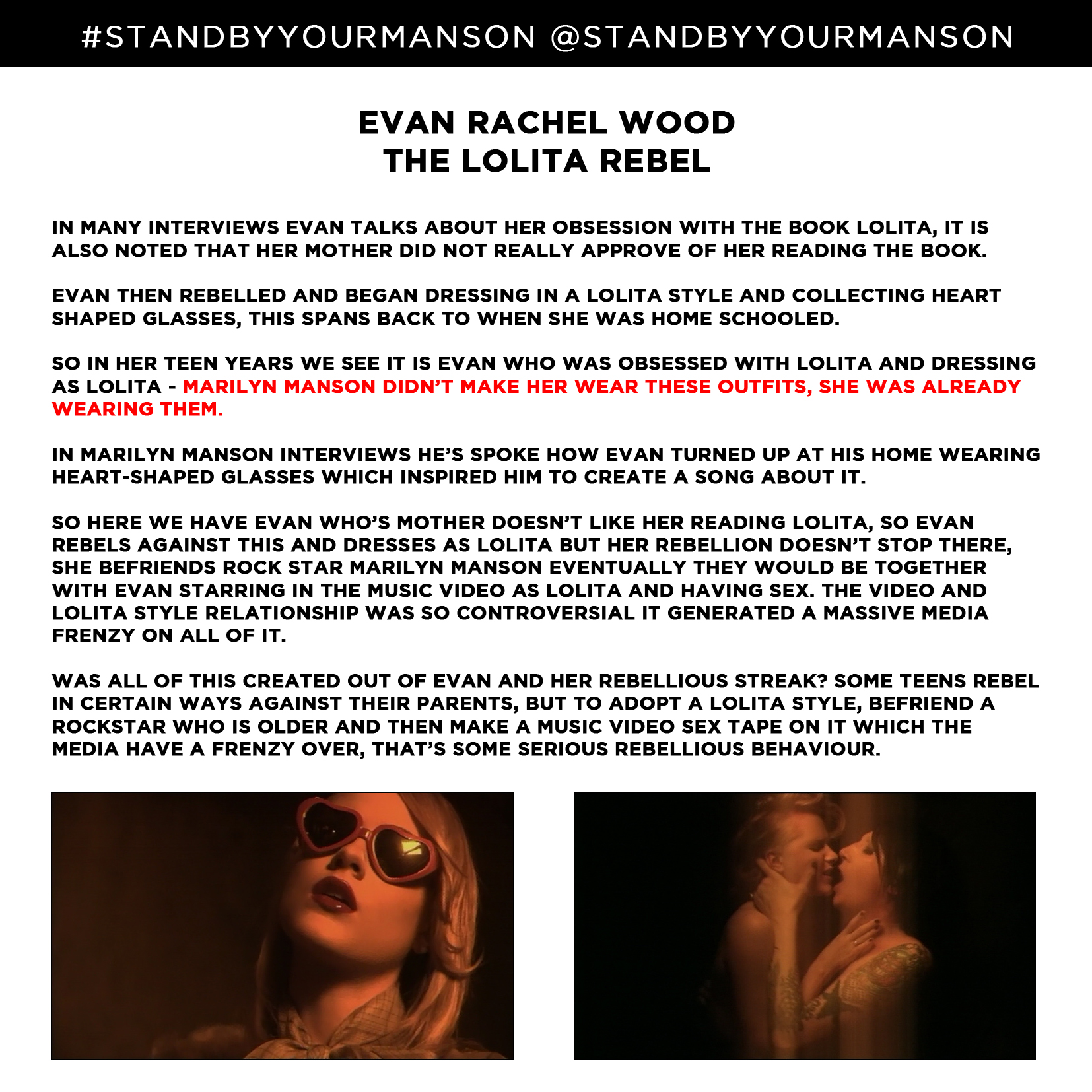 Evan rachel wood heart shaped glasses