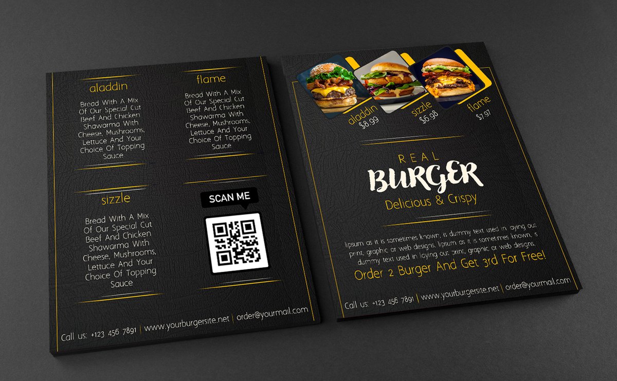 Order: fiverr.com/designerrukaia
#ordernow #orderkarnasafehai #menu #Flyer