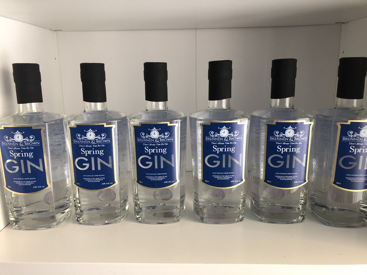 BrennenandBrown's tweet image. #SpringGin #bottled and now on the shelf in the #BrennenandBrownShop #Gin #GinandTonic #BrennenandBrownGin #BrennenandBrownDistillery