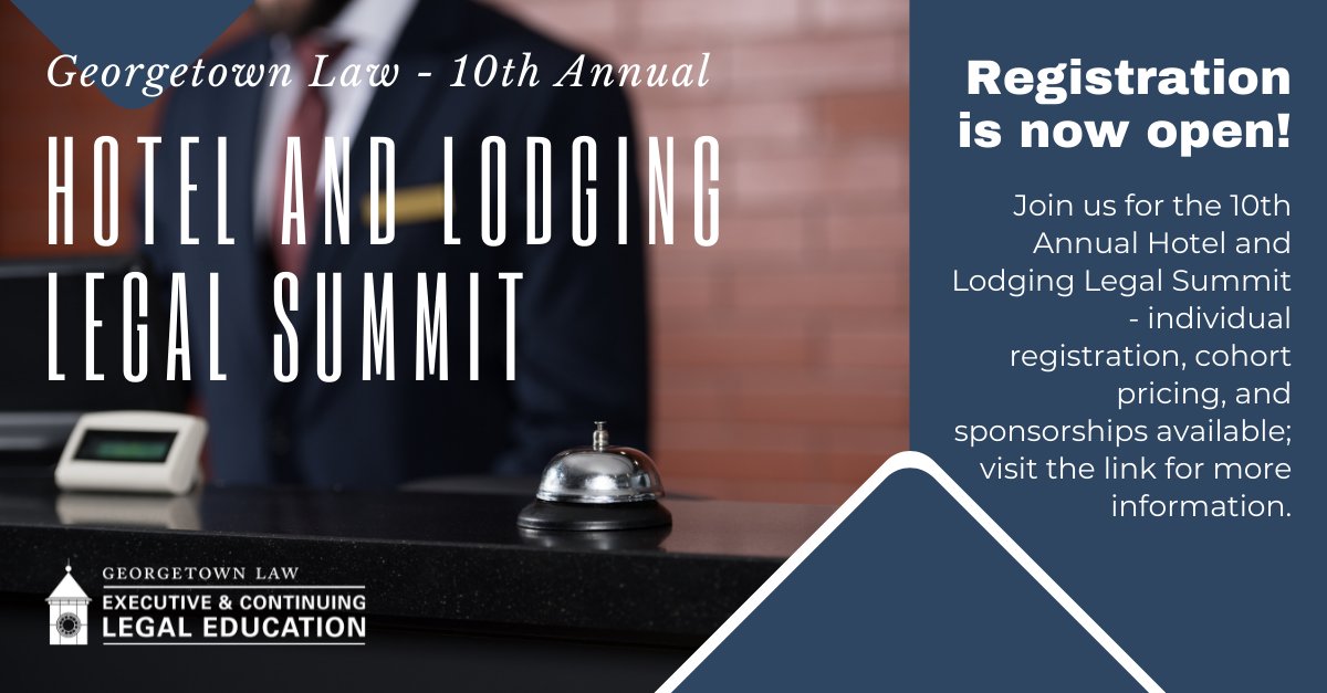 Georgetown Executive & Continuing Legal Education tweet media