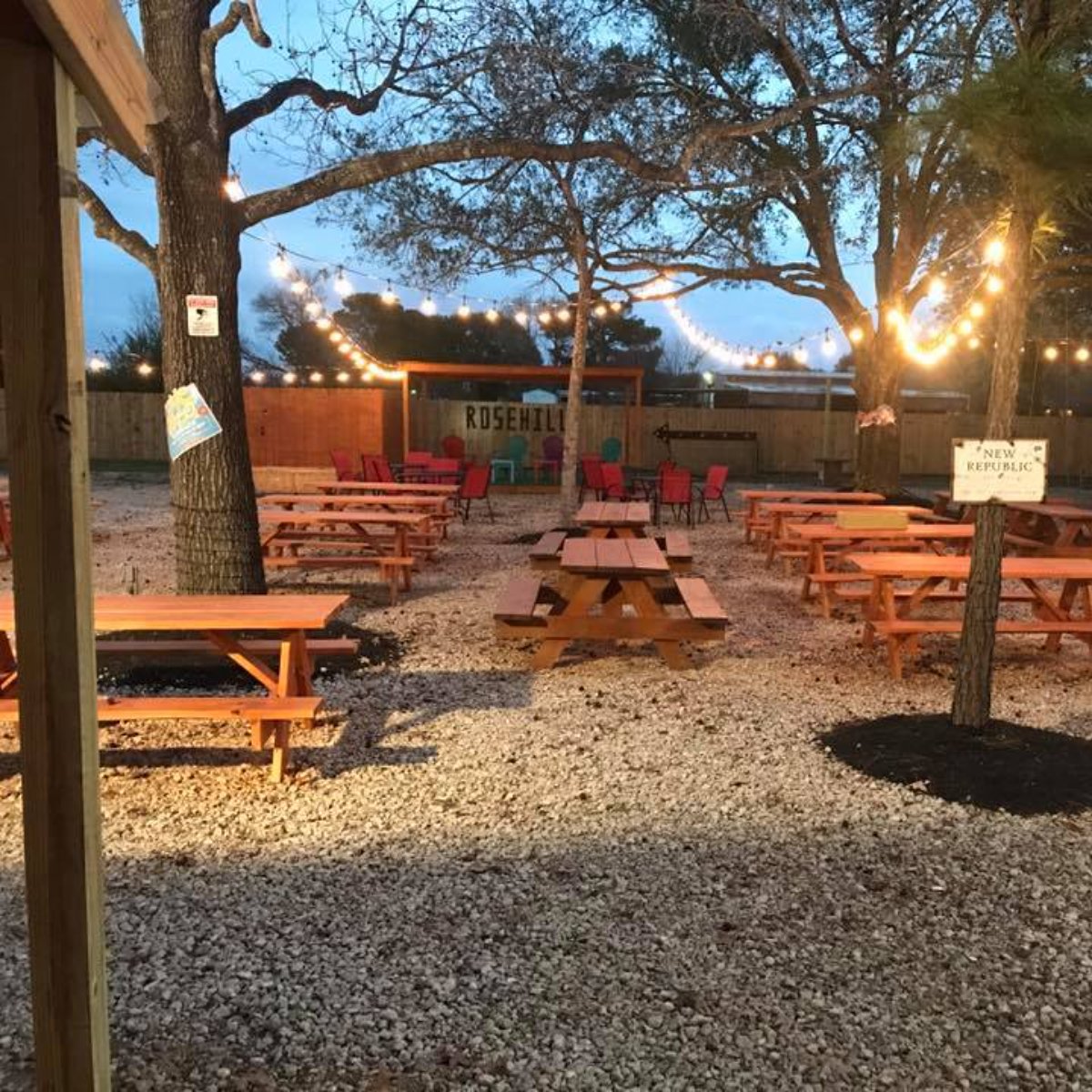 rosehill beer garden texas