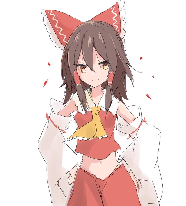 #博麗霊夢 #東方 #落書き https://t.co/jNGs9jyKd9 