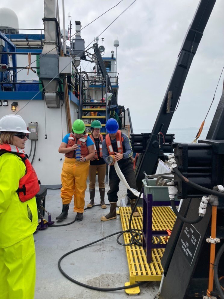 William Fetzer (@wwfetzer) on Twitter photo First zooplankton samples collected on this year’s Lake Michigan CSMI survey! Many thanks to @EPAGreatLakes, the Lake Guardian crew, and so many others for collecting samples. Stay tuned to learn about energy pathways supporting fish in the Great Lakes. Photo credit: <a href="/ahrycik/">Allison Hrycik</a> First zooplankton samples collected on this year’s Lake Michigan CSMI survey! Many thanks to @EPAGreatLakes, the Lake Guardian crew, and so many others for collecting samples. Stay tuned to learn about energy pathways supporting fish in the Great Lakes. Photo credit: <a href="/ahrycik/">Allison Hrycik</a>