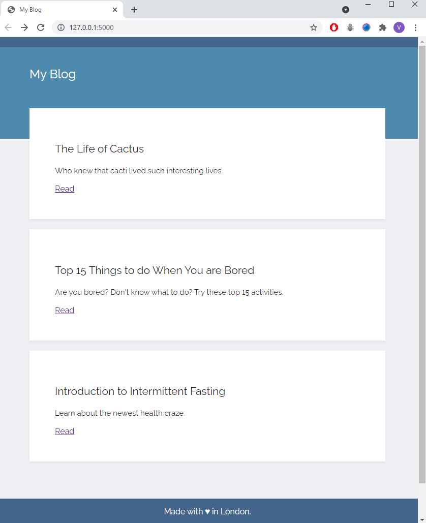 Vlada_Babich's tweet photo. Day 57 is completed.
Blog website is done📝

#100DaysOfCode
#pythonlearning https://t.co/wGo8TifSAH