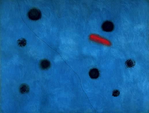 artist_miro's tweet photo. Blue I, 1961 #miro #abstractexpressionism https://t.co/o6rL61OccM