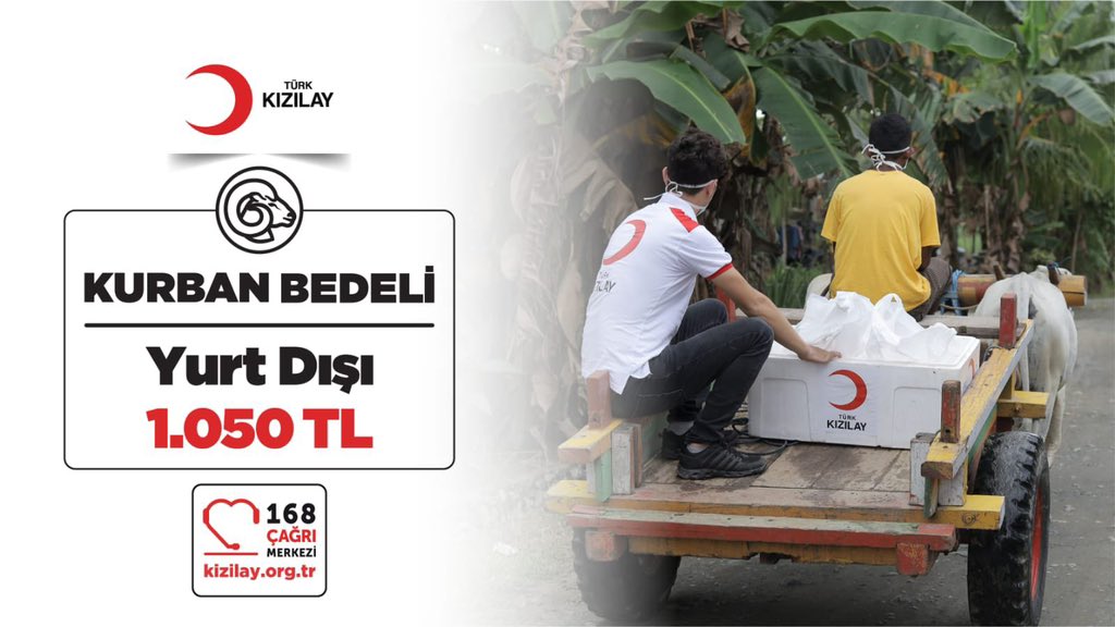 Kurban adamaktır, vazgeçmektir, paylaşmaktır, yakınlaşmaktır, ahitleşmektir, duruştur, inançtır. 

Kurban ile insanlar, kıtalar yakınlaşır. Kardeşlerimizle yakınlaşalım, vekâletlerinizle
#KurbanBereketi Dünya’ya yayılsın