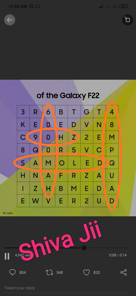 Lines________'s tweet photo. @SamsungIndia Here is My Spotted features
👉 6000MAH Battery 
👉90 HZ Refresh Rate
👉S Amoled Supersmooth display 
👉48 MP Quad Camera 

#FullOnBlockbuster #GalaxyF22 #SamsungF22 @SamsungIndia https://t.co/17oqmvfpX4