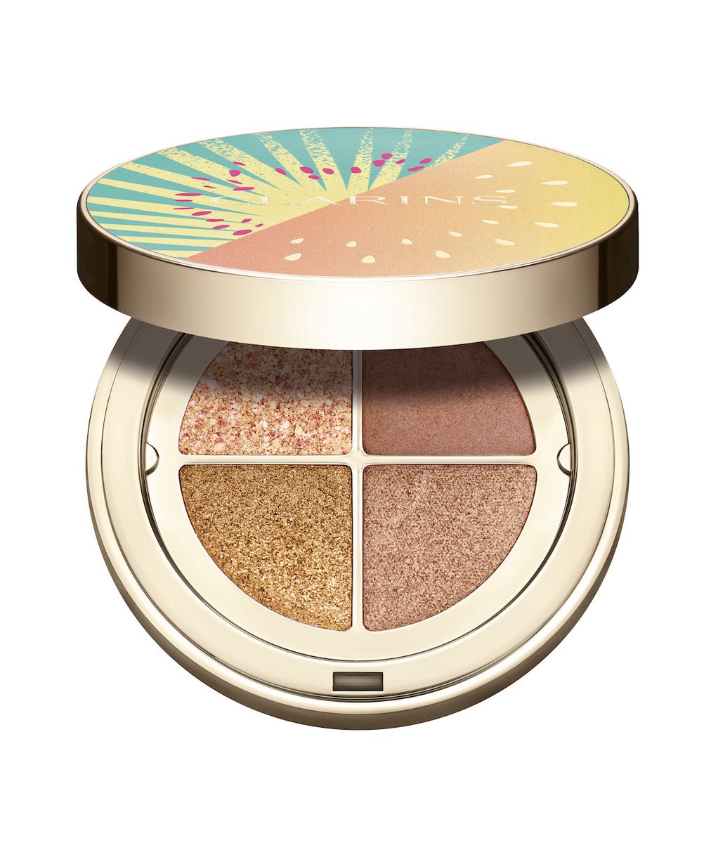 I'm giving away one of the best summer eye palettes: Clarins' Ombre 4 Couleurs in Golden Hour Gradation. To enter, follow <a href="/davelackie/">dave lackie</a> &amp; RT (ends 20/08) #win