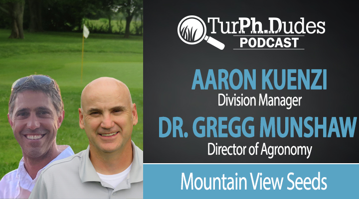 The TurPh.Dudes are joined by Mountain View Seeds Division Manager Aaron Kuenzi and Director of Agronomy Dr. Gregg Munshaw for a wide-ranging discussion on bentgrass seed variety research and development, quality control, and current seed market dynamics. harrells.com/Blog/Post/bent…